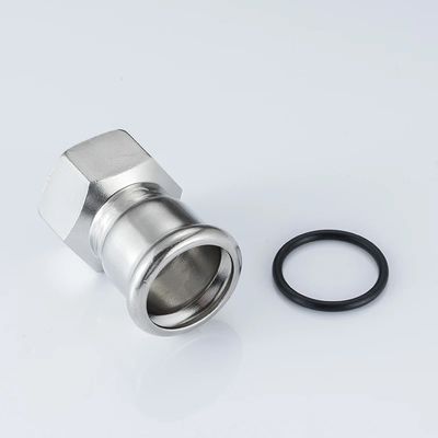 Good price Stainless Steel 304 316 Press Female Adapter With Threaded End w Internecie